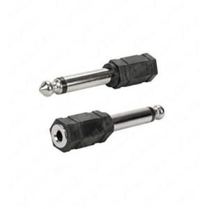 Adaptador Plug P10 Macho (Mono) x P2 Femea