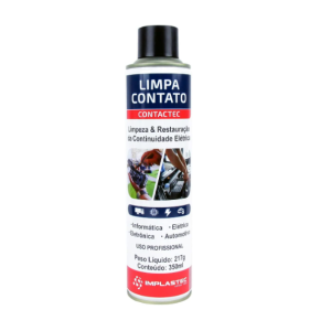 Spray Limpa Contato Contatec Implastec 350ml