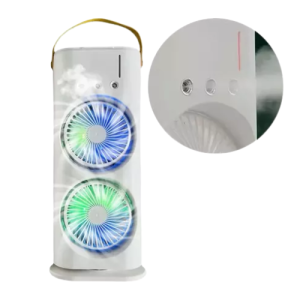 Ventilador Umidificador Dupla Hélice - Cores Sortidas