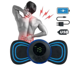 Mini Massageador Corporal Elétrico - Recarregável 