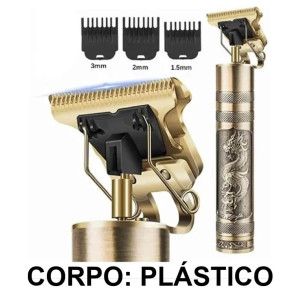 Maquina Cortar Cabelo - Plástico