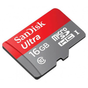 Cartão de Memória 16GB - Sandisk Ultra - Classe 10