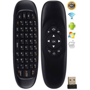 Mini Teclado e Mouse sem Fio com Sensor de Movimento