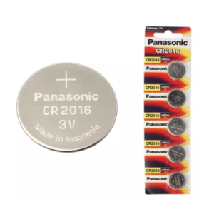 Bateria CR2016 - Cartela 5 unidades - Panasonic