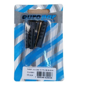 Kit 3 Parafusos c/ Bucha N-08 45x45