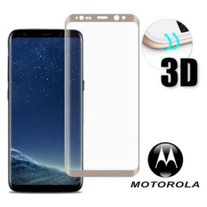 3x Película de Vidro 3D para Moto G6 