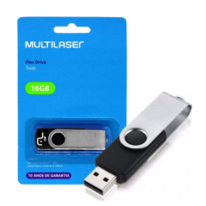 Pen Drive 16GB - Multilaser