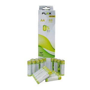 Pilha AA - Flexgold cx. 60 unids.