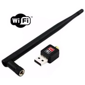 Adaptador USB Rede Sem Fio 150Mbps - Antena Grande