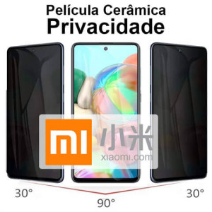 Pelicula Cerâmica Privacidade - Xiaomi Mi 9A