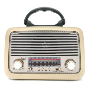 Caixa de Som - Rádio AM/FM - Retro 3099