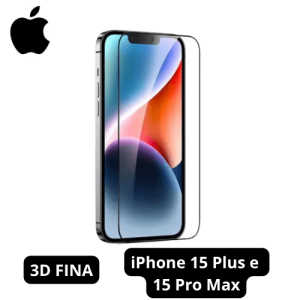 Película 3D Fina - iPhone 15 Plus/Pro Max