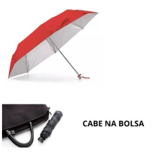 Guarda-Chuva Sombrinha com Proteção UV - Cores Sortidas
