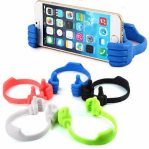 Suporte Universal Flexível para Celular "Mãozinha" - Cores Sortidas
