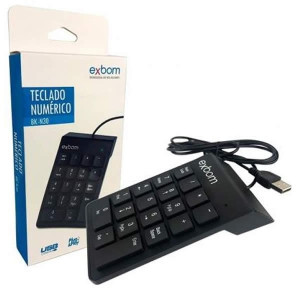 Teclado Numérico USB para Notebook