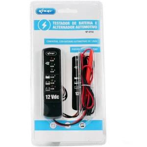 Testador de Bateria e Alternador Automotivo 12V - KP-BT02