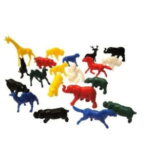 Mini Brinquedos Zoológico - Cores Sortidas