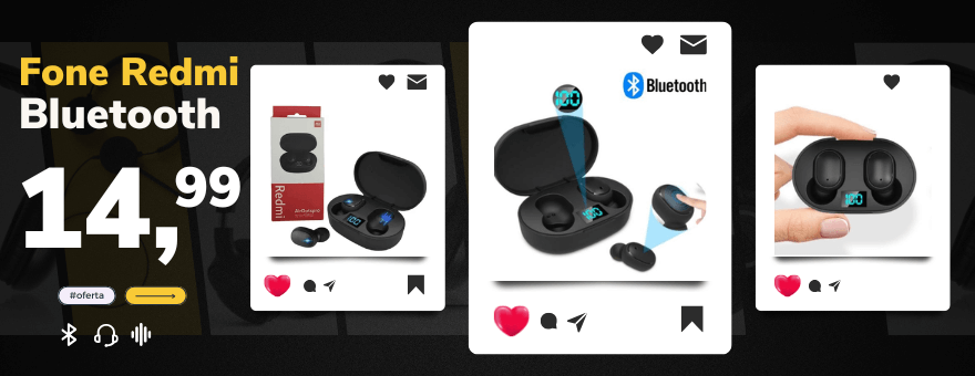 Fone Redmi Bluetooth